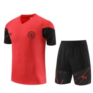 23-24 Manchester City Short Sleeve Training Suit
