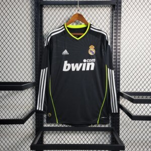 10-11 Real Madrid  Away  Long Sleeve Retro Jersey