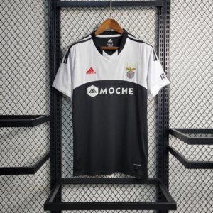 13-14 Benfica Black and White Retro Jersey