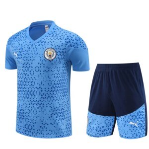 23-24 Manchester City Short Sleeve Training Suit