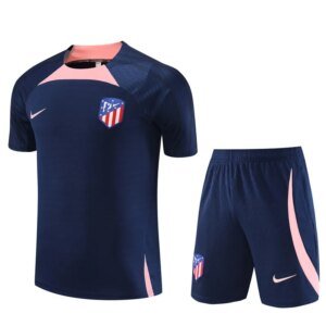 23-24 Atletico Madrid Short Sleeve Training Suit