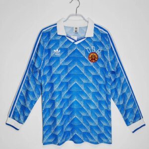 1988 East Germany Home Long Sleeve Retro Jersey