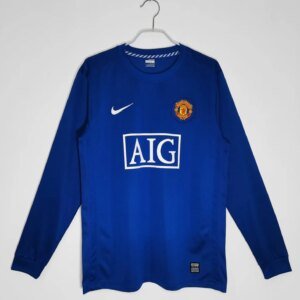 2008-09 Manchester United Third Long Sleeve Retro Jersey