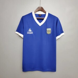 1986 Argentina Away Retro Jersey