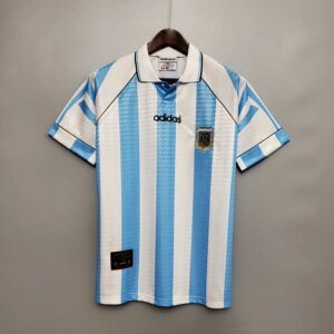 1996 Argentina Home Retro Jersey