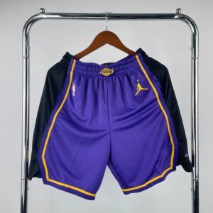 2023 Lakers Purple NBA Shorts