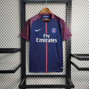17-18 PSG Home Blue Retro Jersey