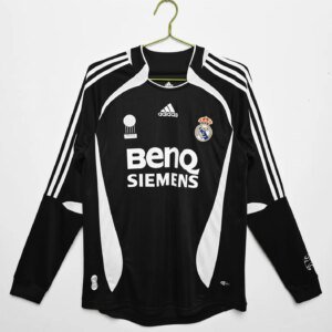 06-07 Real Madrid Third Long Sleeve Retro Jersey