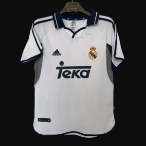 2000-01 Real Madrid Home Retro Jersey
