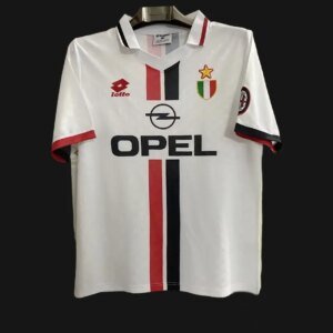 95-97 AC Milan Away Retro Fans Jersey
