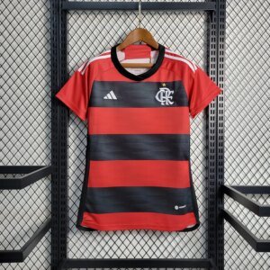 23-24 Flamengo Home Woman Jersey