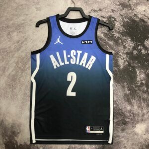 2023 NBA All Star Blue 2#IRVING  Hot Pressed Jersey