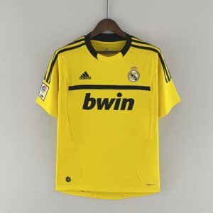 11-12 Real Madrid Yellow Goal Keeper Retro Jersey