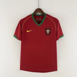 2006 Portugal Home Retro Jersey