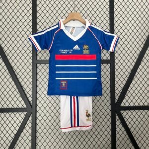 Retro 1998 France Home Kids Kit