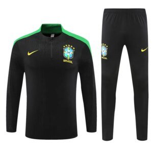 2024 Brazil Black Player Version Training Suit