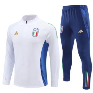 2024 Italy White Training Suit