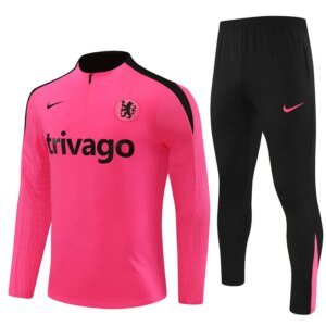 24-25 Chelsea Pink Player Training Suit