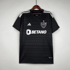 23-24 Atletico Mineiro Goal Keeper Black Fans Jersey