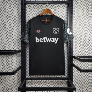 24-25  West Ham United Black Fans Jersey