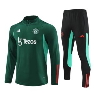 23-24 Manchester United Green Training Suit