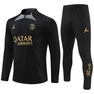 23-24 PSG Black Player Version Training Suit