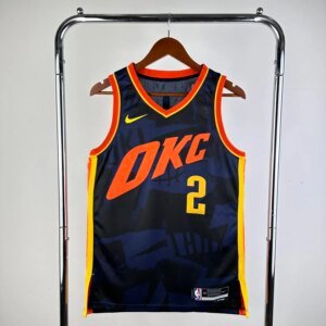 2024 Oklahoma City Thunder City Edition GILGEOUS-ALEXANDER #2 NBA Swingman Jersey