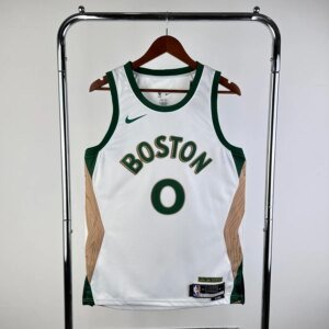 23-24 Boston Celtics City Edition Tatum #0 NBA Swingman Jersey