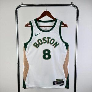 23-24 Boston Celtics City Edition Porzingis #8 NBA Swingman Jersey