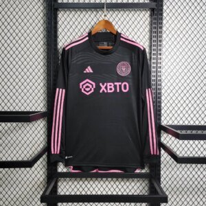 23-24 Miami Away Long Sleeve Fans Jersey