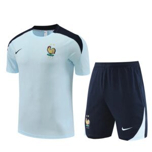 2024 France Short Sleeve Training Suit