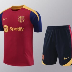 24-25 Barcelona Training Short Sleeve Training Suit