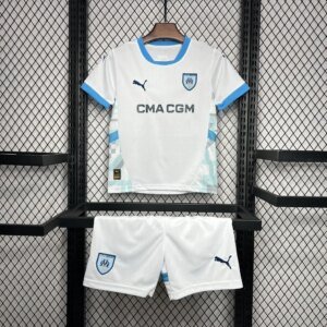 24-25 Olympique Marseille Home Kids Kit