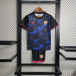 23-24 Sevilla Third Kids Kit