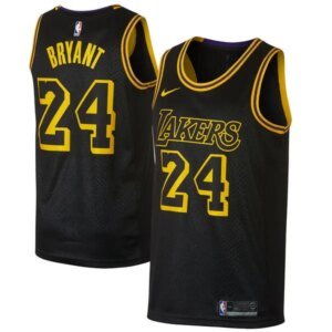 Lakers Mamba Black Hot Pressed Jersey