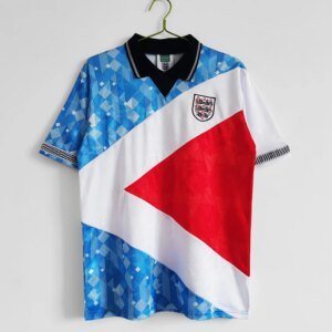 1990 England Three Color Retro Jersey