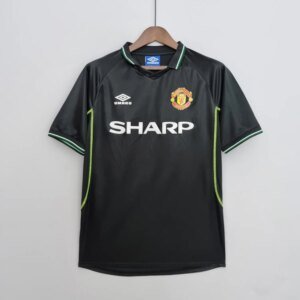1988 Manchester United Black Retro Jersey