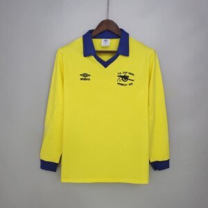 71-79 Arsenal Away Yellow Long Sleeve Retro Jersey