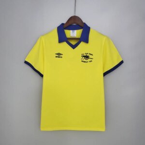 71-79 Arsenal Away Yellow Retro Jersey