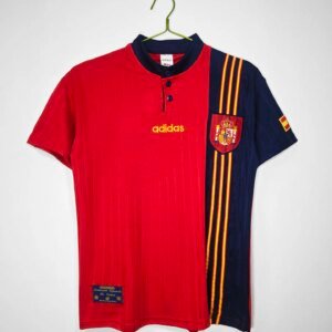 1996 Spain Home Retro Jersey