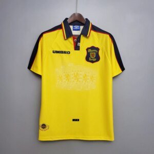 96-98 Scotland Yellow Retro Jersey