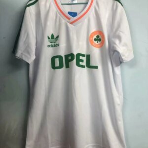 Republic of Ireland  White Retro Jersey