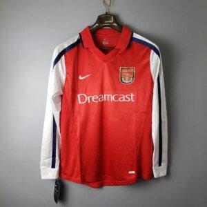 2000 Arsenal Home Long Sleeve Retro Jersey