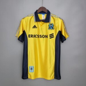 98-99 Marseille Yellow Retro Jersey