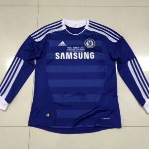 11-12 Chelsea Home Long Sleeve Retro Jersey