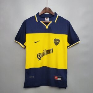1999 Boca Juniors Home Retro Jersey