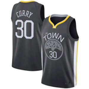 Golden State Black Hot Pressed Jersey