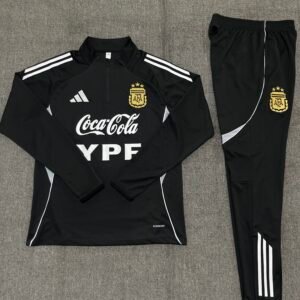 Argentina Black Training Suit 25-26