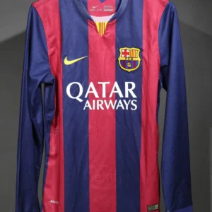 Barcelona Home Long Sleeve Kit Retro 14-15