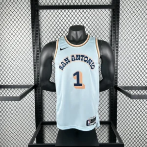 WEMBANYAMA#1 Spurs 2025 NBA Kit